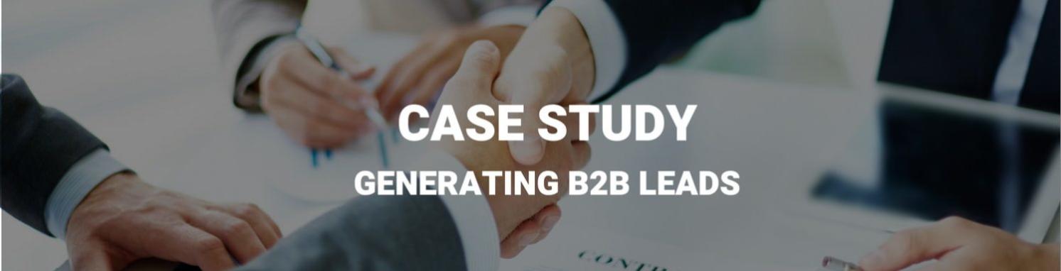 Generating B2B Sales digital strategy consulting