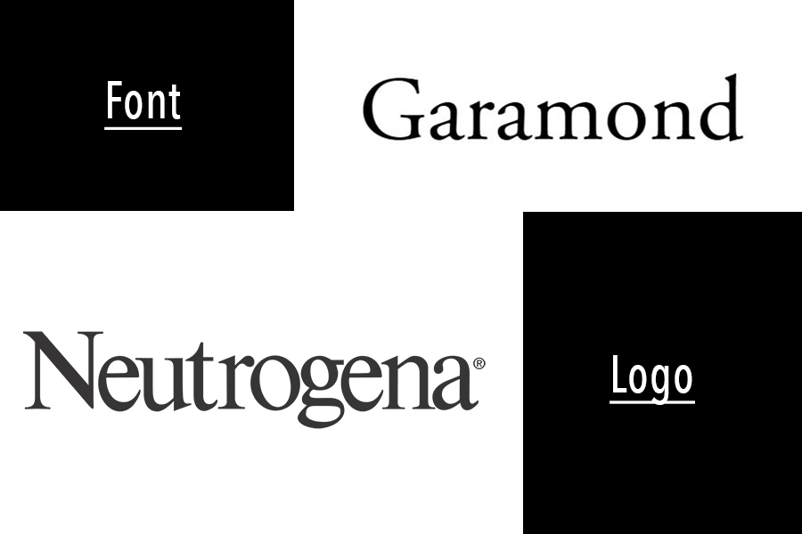 Garamond modern business logo