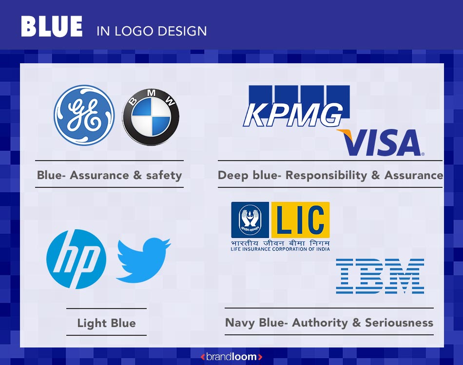 Blue Colour Logo