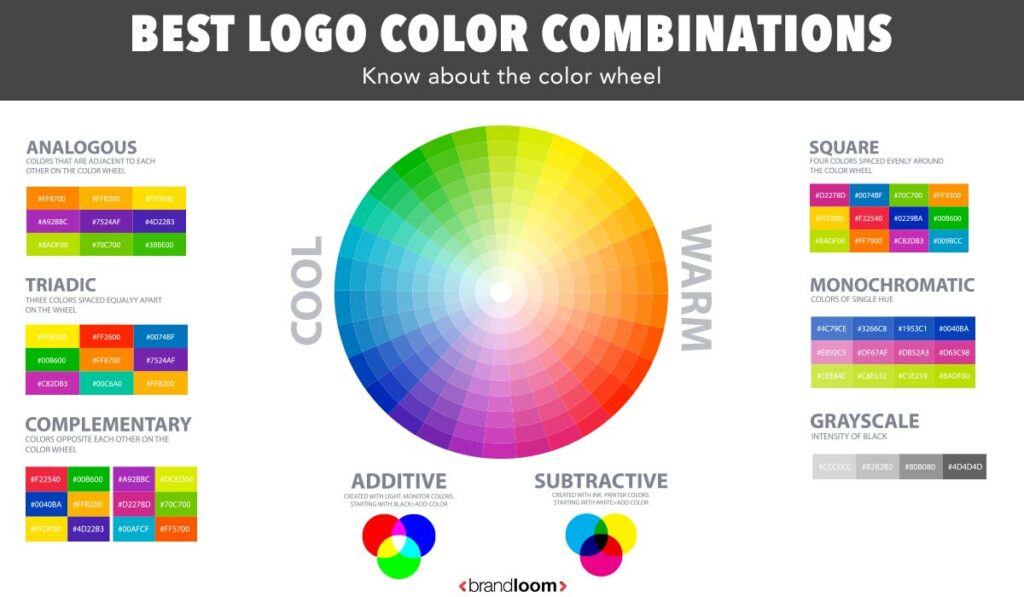 color wheel logo