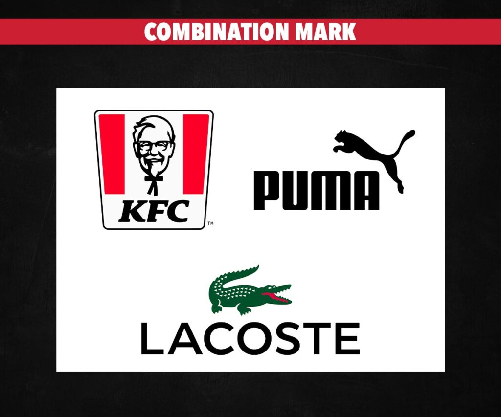 Real Examples of Combination Mark Logos