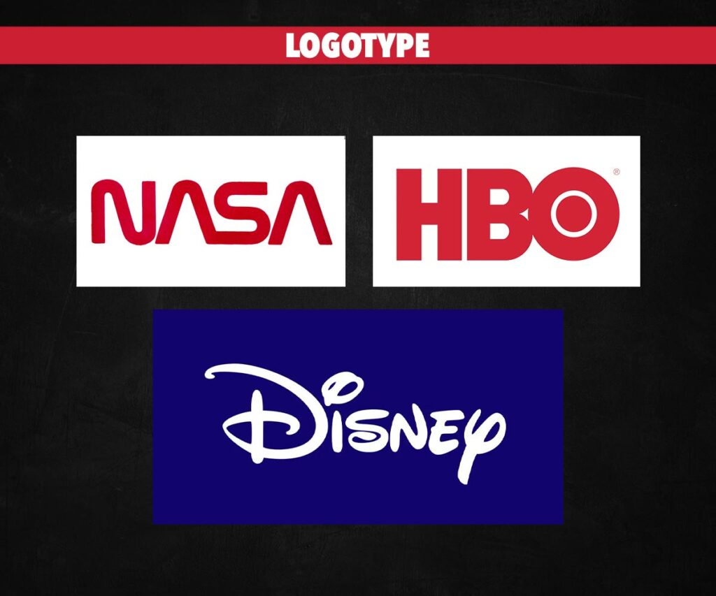 Real Examples of Logotype Logos