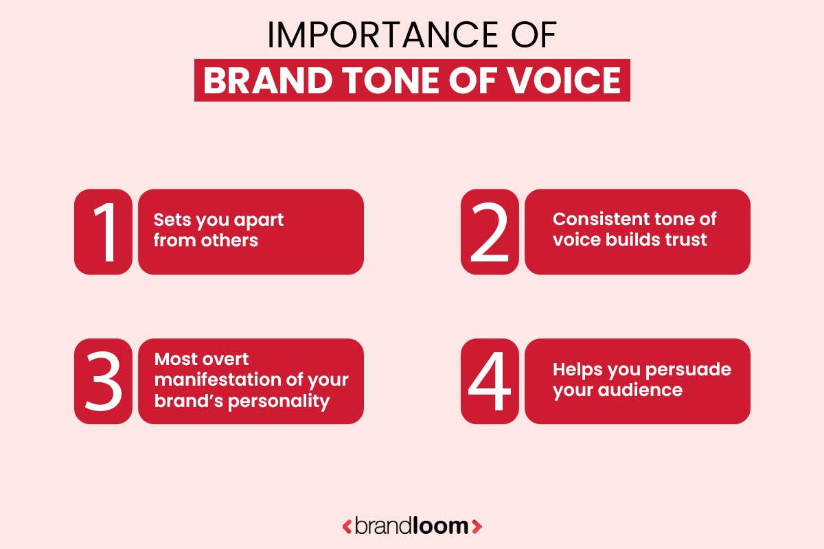 Importance of Tone of Voice Example in Brand Communication