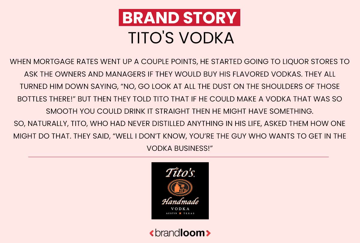 Brand Story, Tito’s Vodka