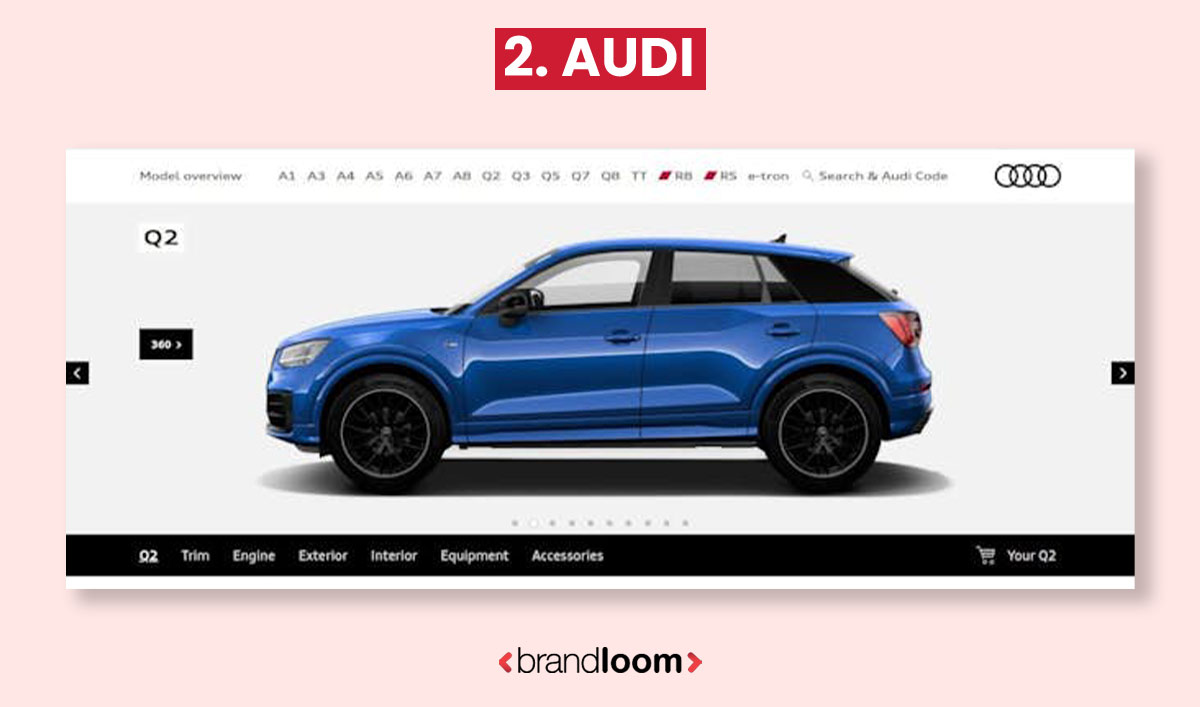 Programmatic Advertising Example - Audi