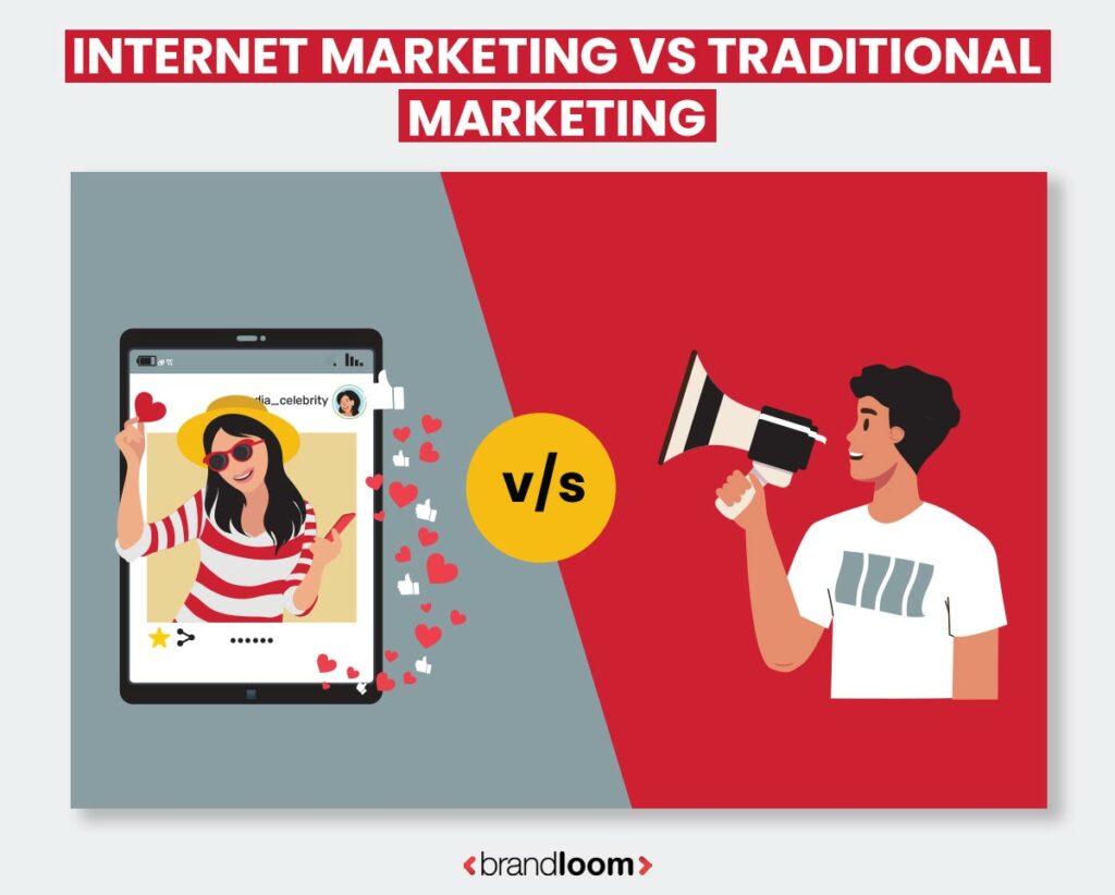 Internet Marketing Vs. Traditional Marketing