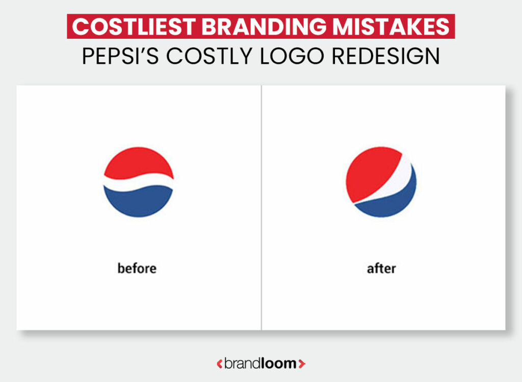 Pepsi's logo redesign