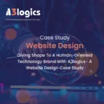 Website design case study thumbnail showing BrandLoom’s UI/UX approach for transforming a technology brand online