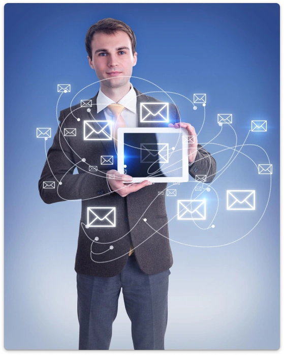 Email marketing results showing 20% increase in open rates, doubled conversions, higher click-through rates, and improved lead engagement for an IT service provider Email marketing results showing 20% increase in open rates, doubled conversions, higher click-through rates, and improved lead engagement for an IT service provider