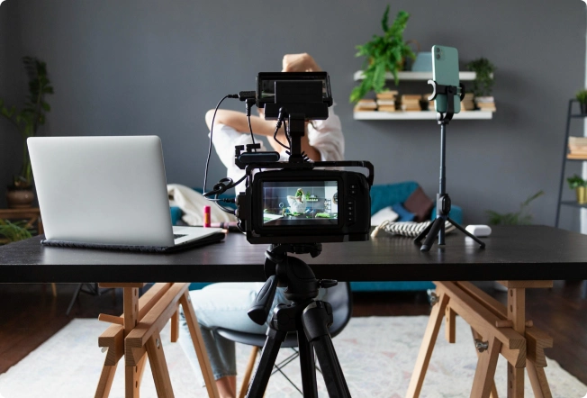 BrandLoom's video production team creates captivating videos to showcase DS Makeup & Hair Studio's launch event and generate excitement on social media BrandLoom's video production team creates captivating videos to showcase DS Makeup & Hair Studio's launch event and generate excitement on social media