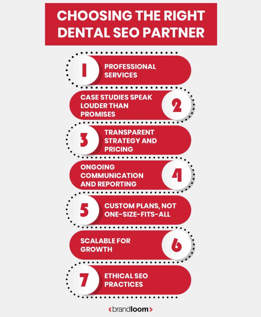 CHOOSING THE RIGHT DENTAL SEO PARTNER