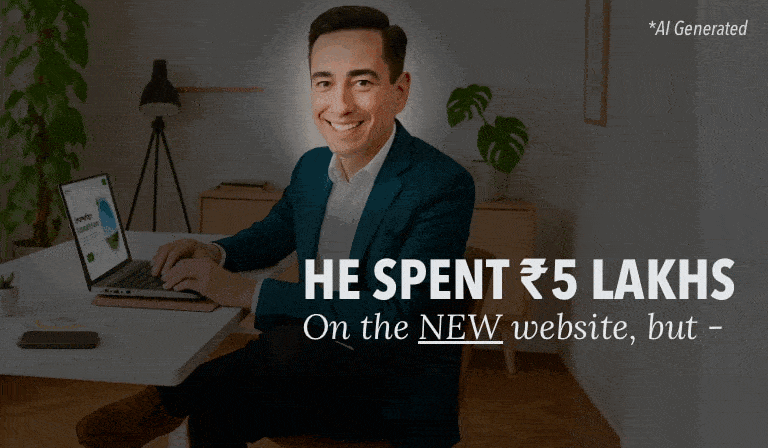 He Spent 5 Lakhs On The New Website But It Killed their Sales He Spent 5 Lakhs On The New Website But It Killed their Sales