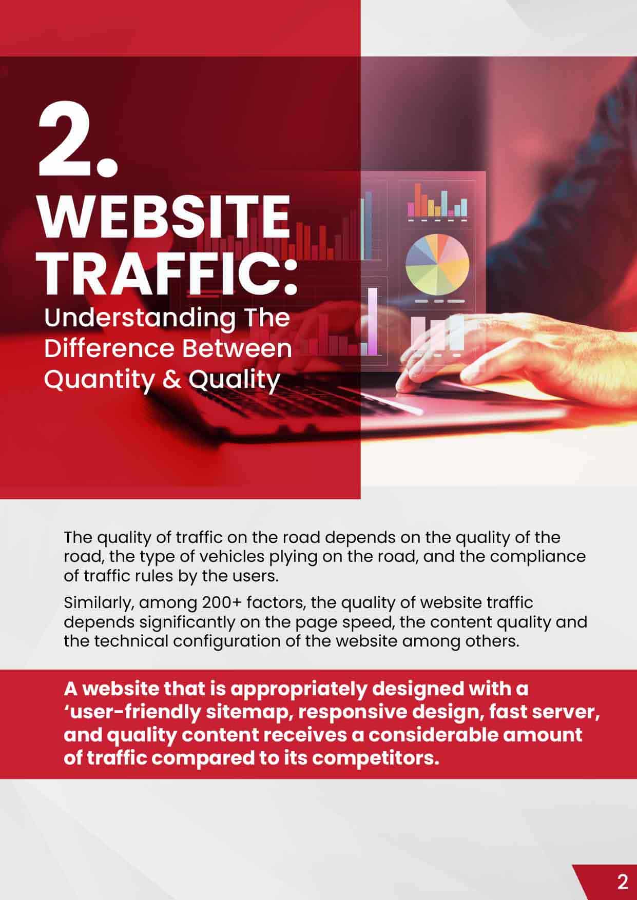 Understanding the difference between quantity and quality of website traffic