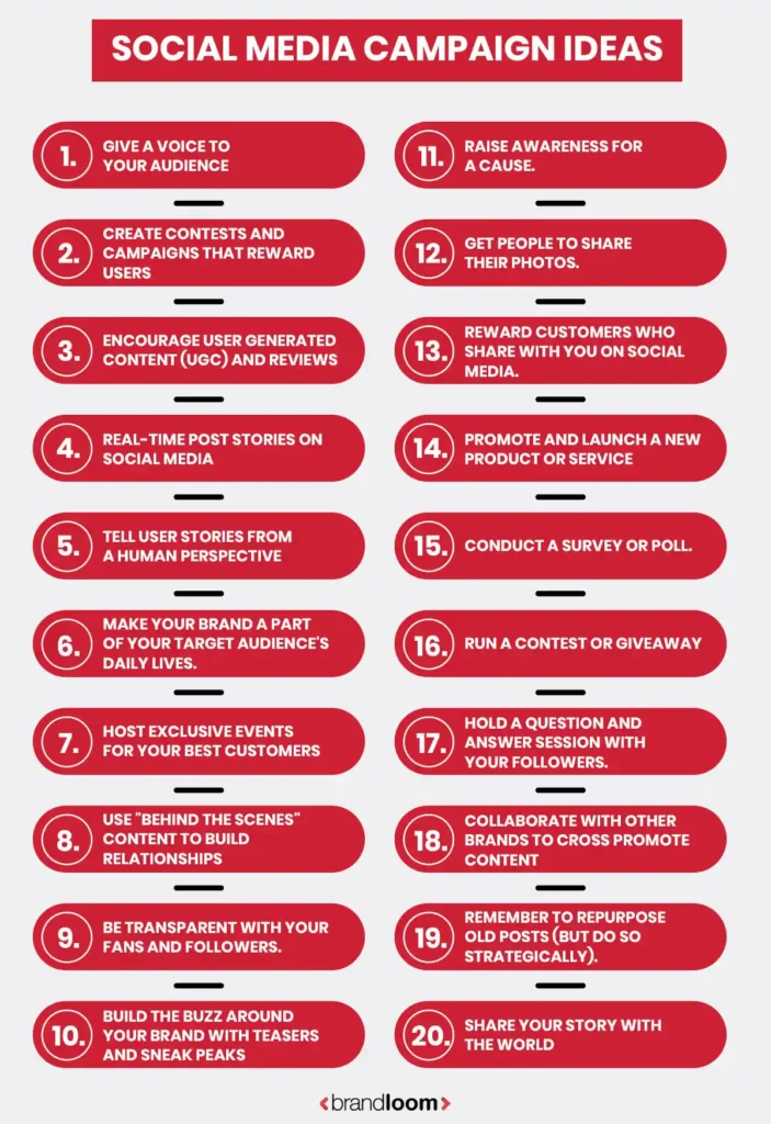 Social Media Campaign Ideas