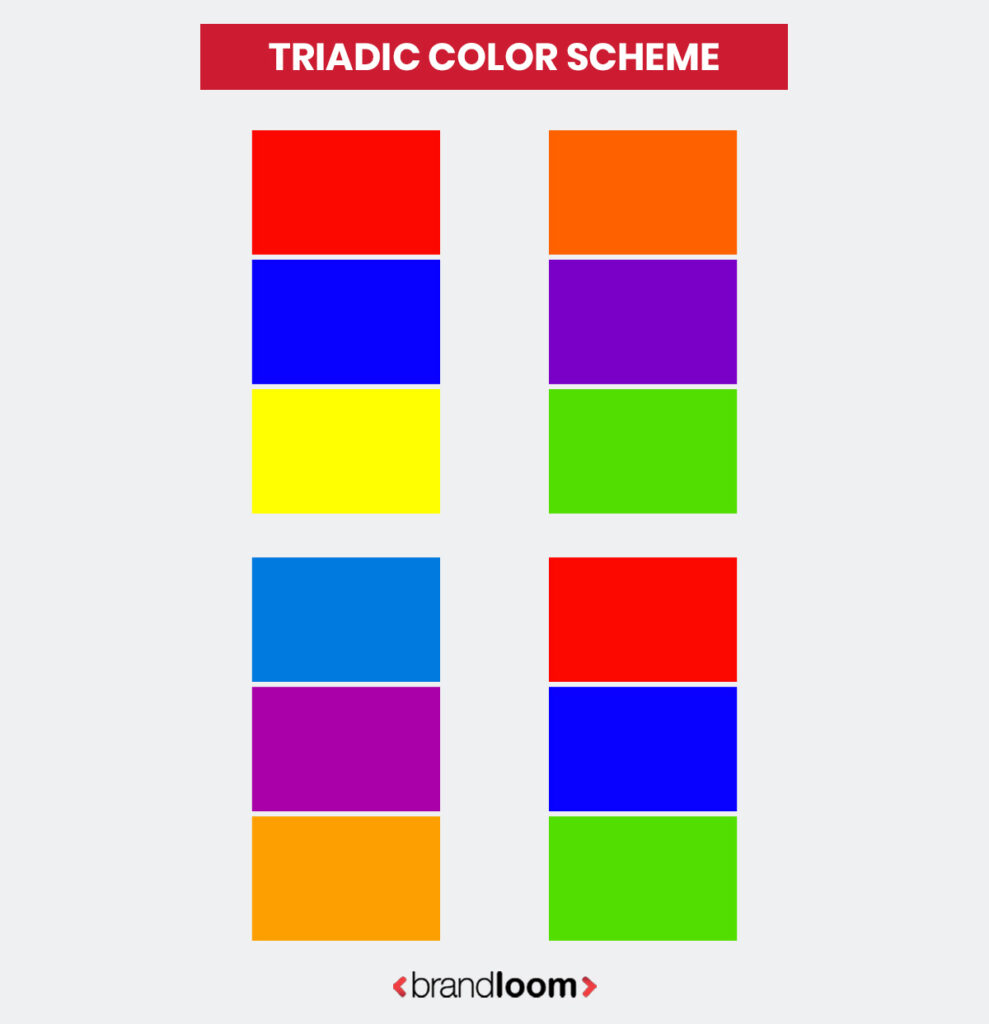 Triadic Color Scheme
