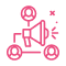 Icon reflecting BrandLoom’s use of influencers, storytelling, and paid campaigns to create excitement and generate traffic