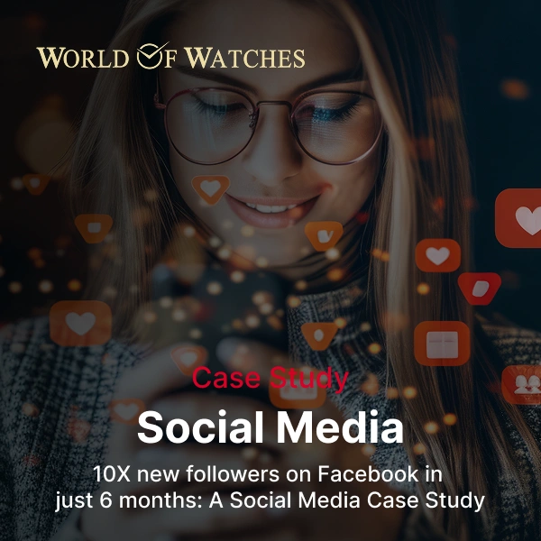 BrandLoom case study for World of Watches, showcasing 30K+ store visits from local SEO on Google My Business listings in five months.