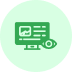 Icon representing inconsistent visual identity for brand posts