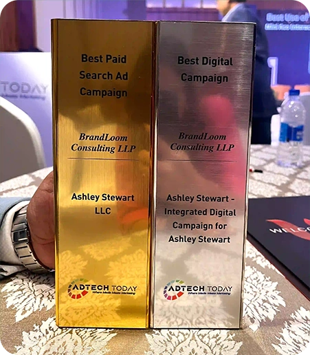 BrandLoom wins Best Paid Search Ad Campaign and Best Digital Campaign for Ashley Stewart at ADTECH Today 2025