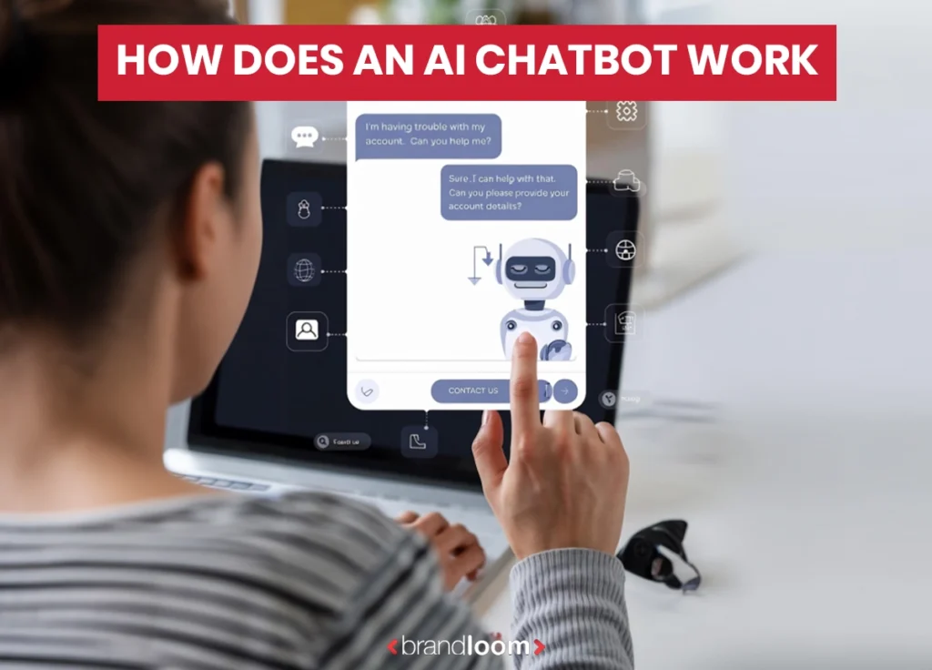 How an AI chatbot works step by step