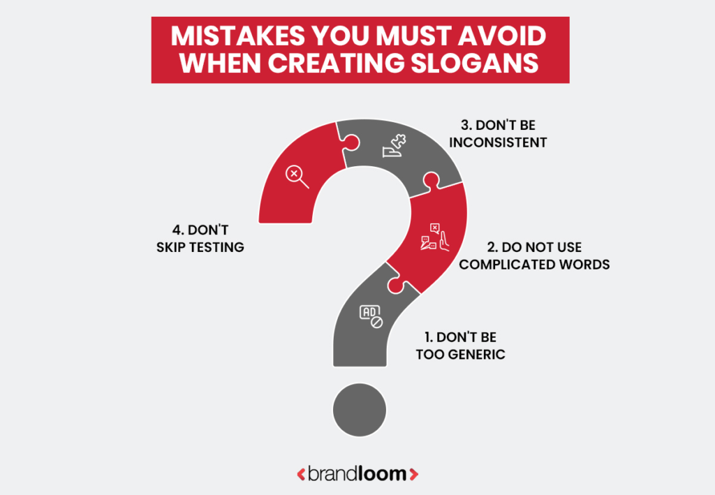 Mistakes to Avoid When Creating a Slogan