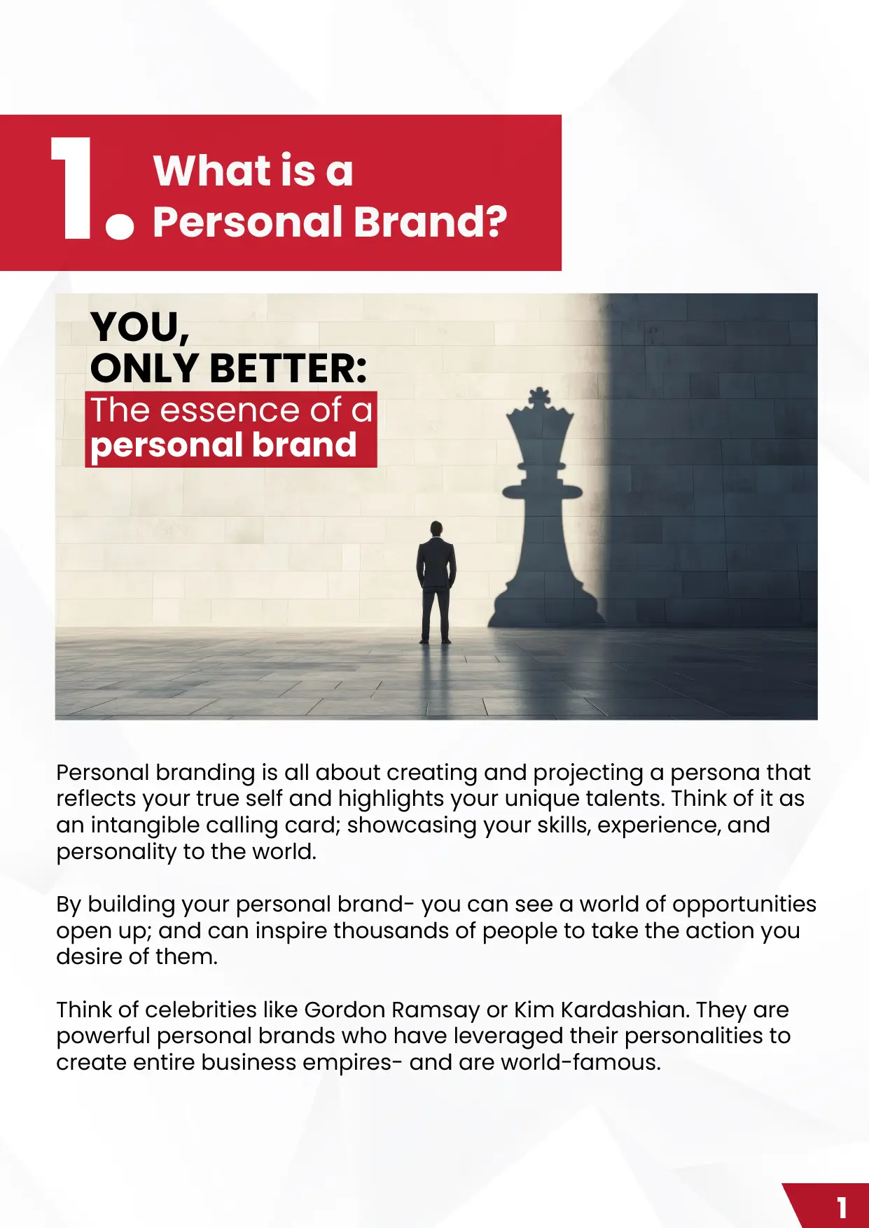 Visual explaining the concept of personal branding and self-positioning from a BrandLoom ebook Visual explaining the concept of personal branding and self-positioning from a BrandLoom ebook