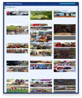 brandloom-rotary-news-gallery-page-before-redesign BrandLoom case study showing Rotary News gallery page before website revamp