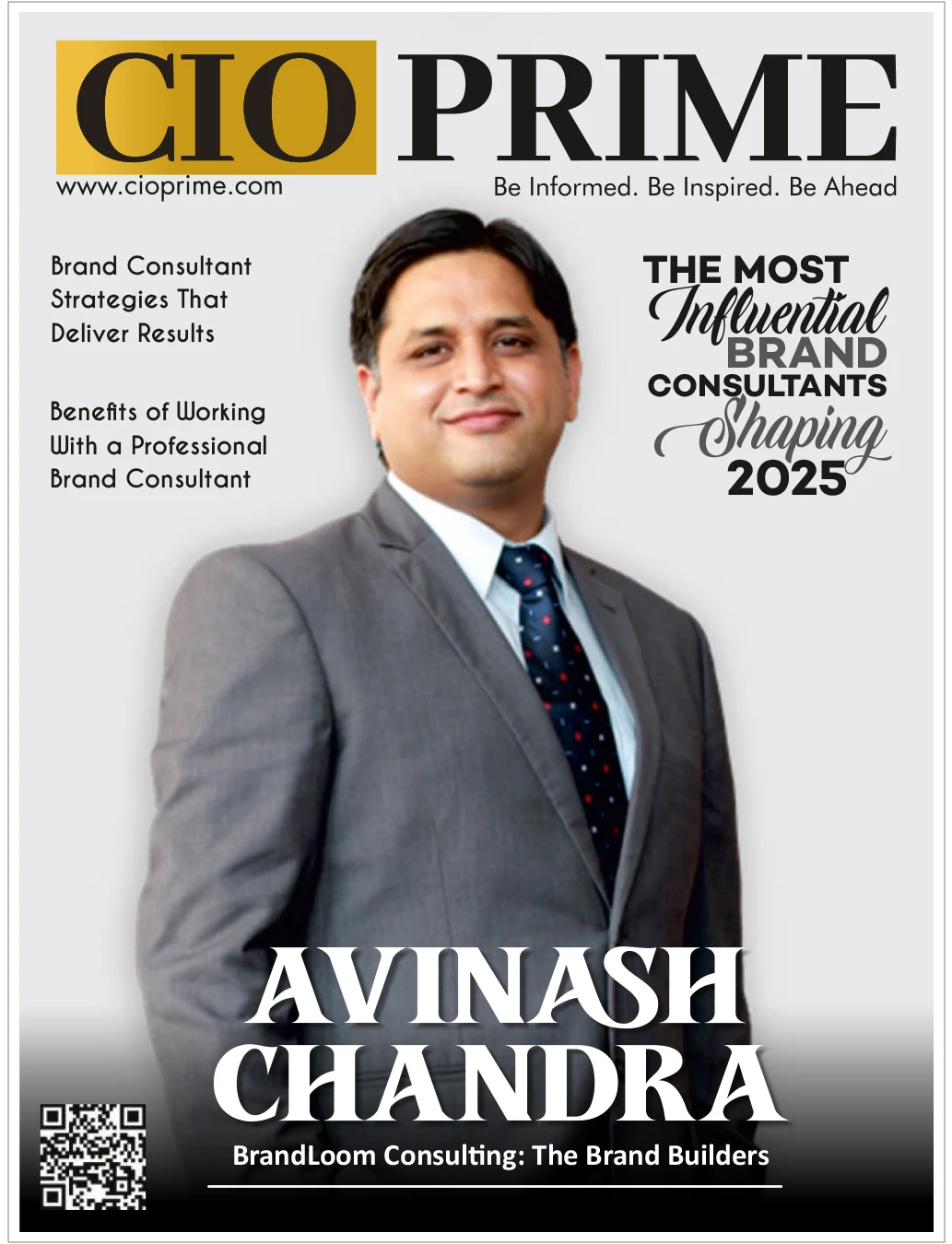 Avinash Chandra featured on CIO Prime as one of the most influential brand consultants shaping 2025 Avinash Chandra featured on CIO Prime as one of the most influential brand consultants shaping 2025