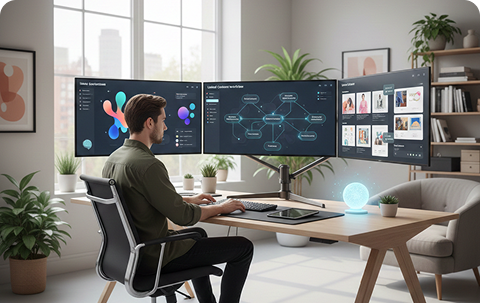 ai-content-creation-workflows.png AI-enabled workflows helping marketing teams create high-quality content faster while maintaining brand consistency