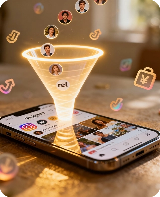 BrandLoom Instagram marketing visual focused on higher conversions through creative storytelling