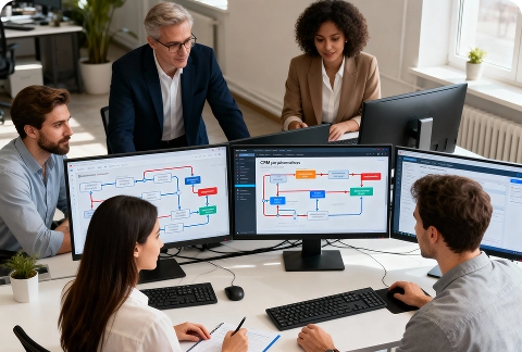 brandloom-marketing-automation-crm-integration BrandLoom marketing automation and CRM integration improving speed-to-lead, follow-ups, segmentation, and customer experience