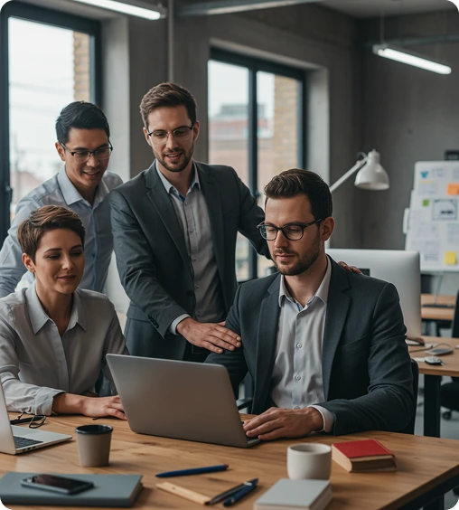 sp-international-brand-film-assignment-overview Team collaboration representing the strategic and purpose-driven planning behind SP International Industries’ brand film storytelling by BrandLoom