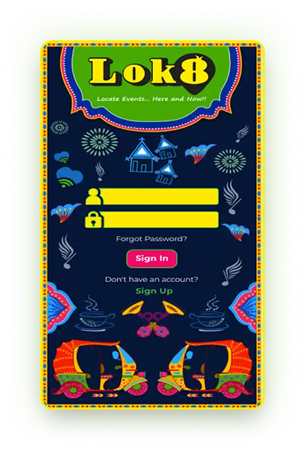 BrandLoom social media marketing case study for Lok8 app showcasing local event discovery and multi-channel campaign success BrandLoom social media marketing case study for Lok8 app showcasing local event discovery and multi-channel campaign success