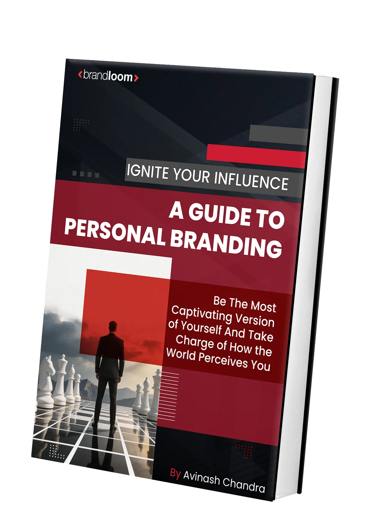 Cover of the personal branding ebook by BrandLoom focused on building info
