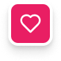 Icon representing increased social media engagement including likes, comments, and shares for Lok8 app Icon representing increased social media engagement including likes, comments, and shares for Lok8 app