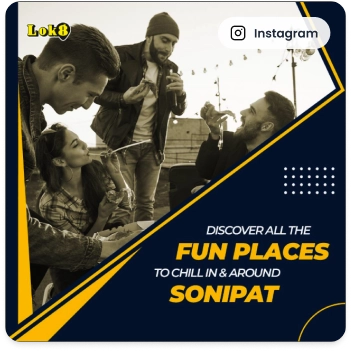 Instagram post promoting local events and fun places discovery through Lok8 Instagram post promoting local events and fun places discovery through Lok8