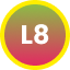 L8 logo icon representing Lok8 event discovery platform L8 logo icon representing Lok8 event discovery platform