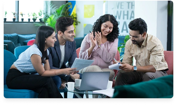 BrandLoom marketing team planning ICECRIC social media growth strategy BrandLoom marketing team planning ICECRIC social media growth strategy