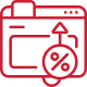 Higher Open Rates WhatsApp Marketing Icon Icon representing higher message open rates and faster customer replies through WhatsApp marketing