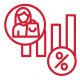 client-retention-rate-icon Icon representing high client retention rate driven by consistent delivery and measurable results