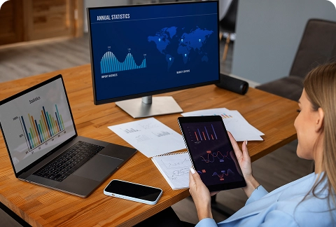 confident-teacher-explaining-lesson-pupils 5 BrandLoom cross-platform PPC budget optimization across Google Meta and other channels to maximize ROI and performance