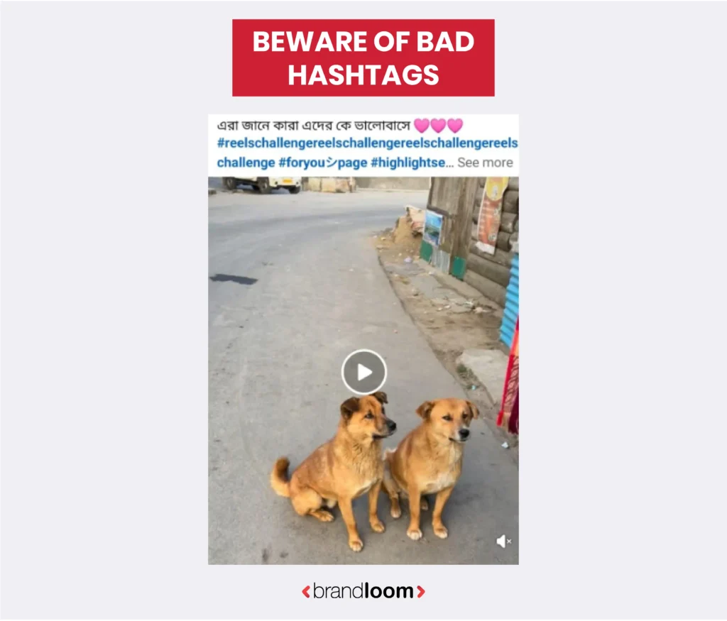 Beware of Bad Hashtags