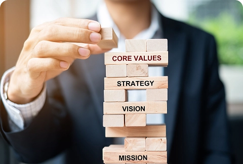Long-Term Display Advertising Growth Strategy Strategic planning concept representing consistent and scalable display advertising growth
