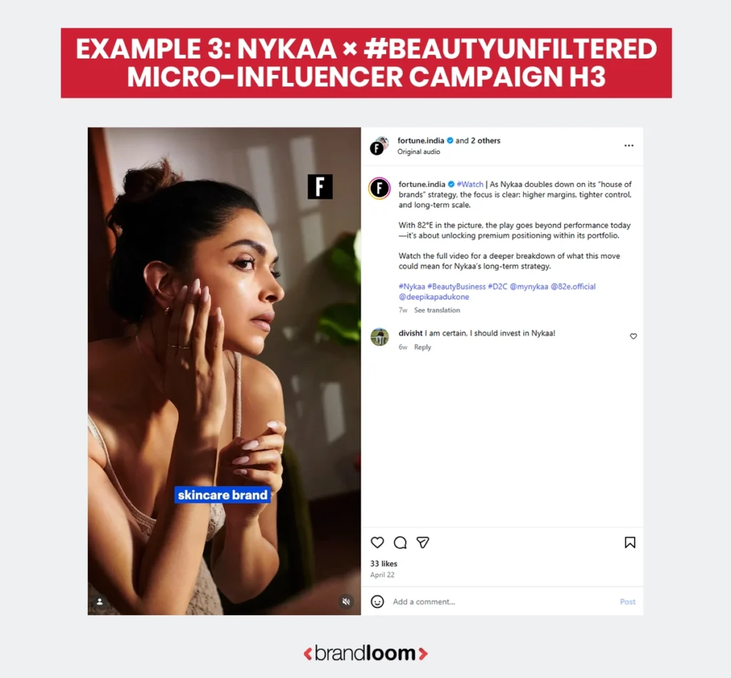 Nykaa × #BeautyUnfiltered Micro-Influencer Campaign