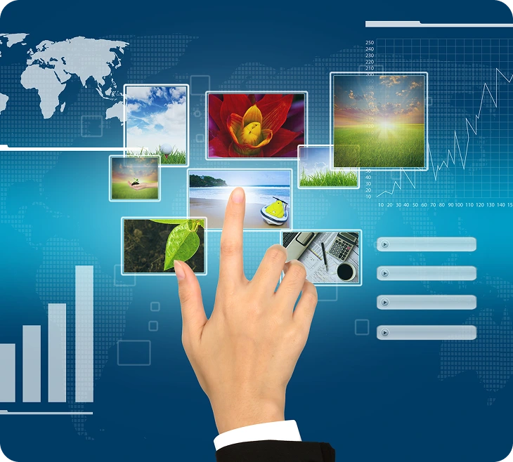 Online Display Advertising Performance Strategy Interactive digital advertising dashboard representing BrandLoom display advertising strategies for higher CTRs and scalable conversions