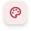 Results focused beauty content strategy icon Results focused beauty content strategy icon
