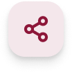 Shares and saves engagement icon for beauty influencer content Shares and saves engagement icon for beauty influencer content