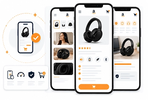 BrandLoom mobile optimized Amazon product listing designed to deliver a seamless shopping experience across all devices. BrandLoom mobile optimized Amazon product listing designed to deliver a seamless shopping experience across all devices.