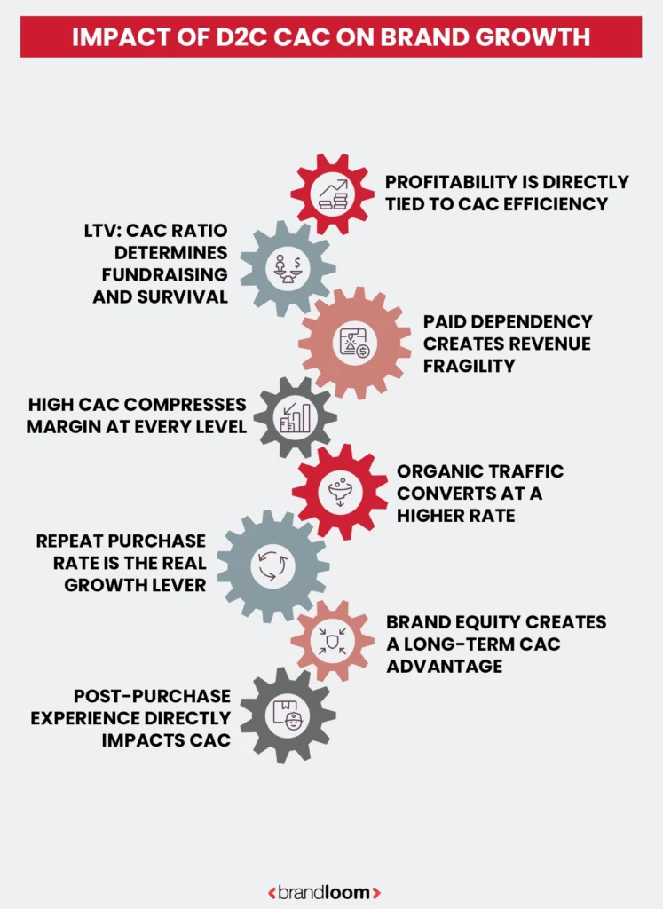 The Impact of D2C Customer Acquisition Cost on Brand Growth
